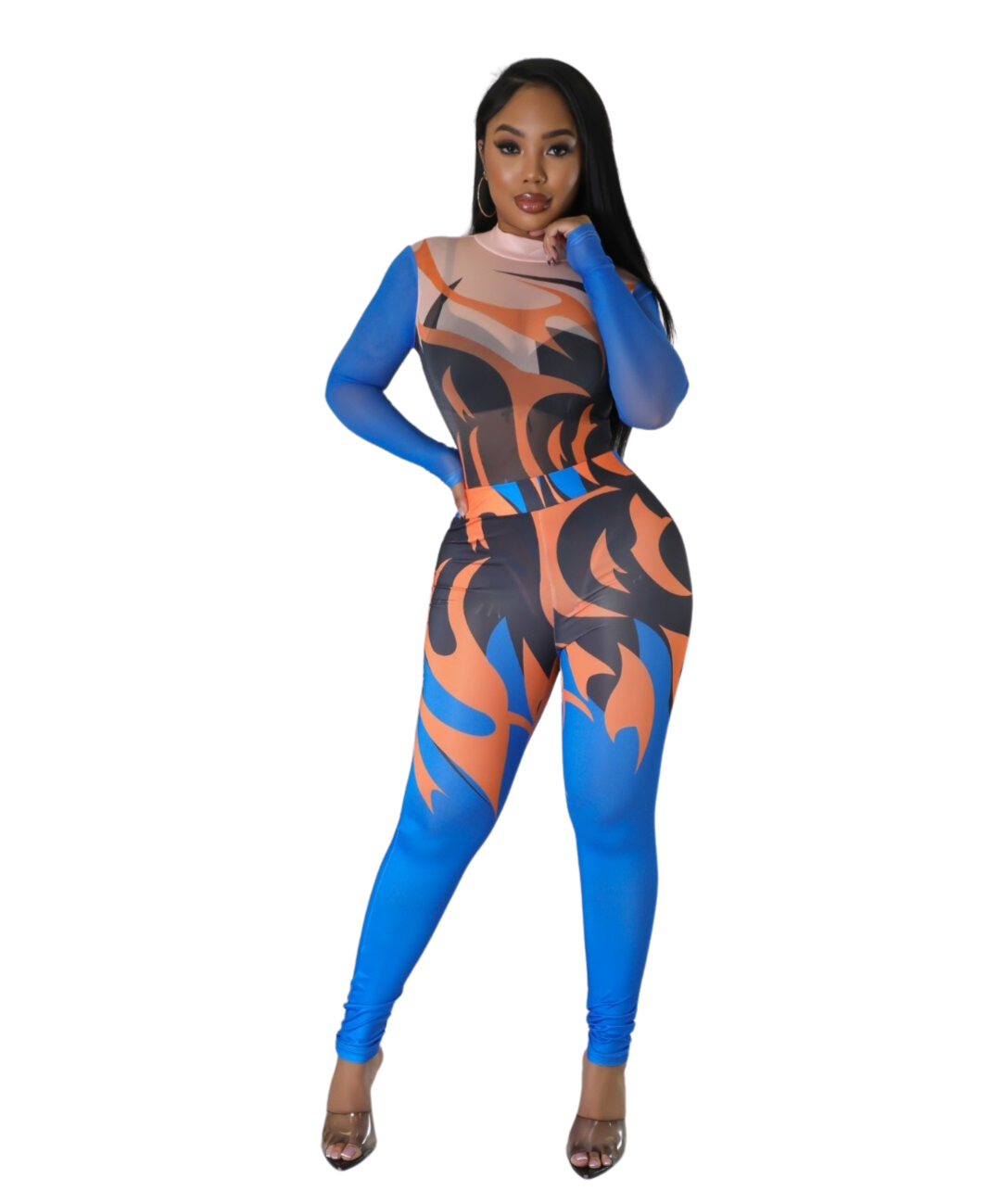 Firey Days Bodysuit Legging Set