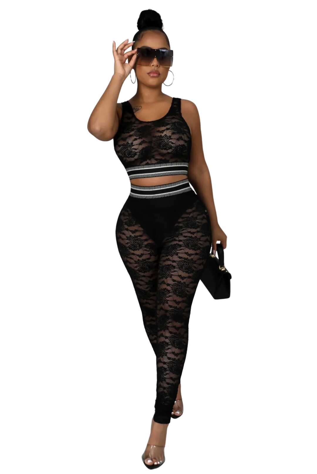 Real Bad Lace two piece set